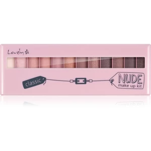 Lovely Nude Make Up Kit Classic paletka očných tieňov