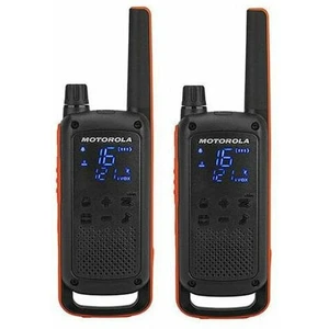 Motorola T82 TALKABOUT Black/Orange 2pcs