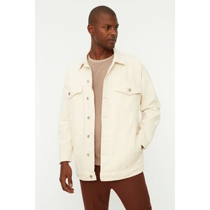 Trendyol Ecru Men's Oversize Jacket