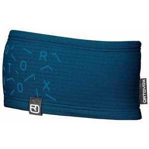 Ortovox Fleece Light Grid Headband Petrol Blue UNI