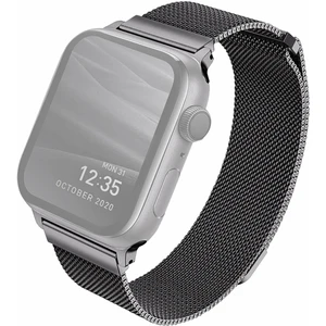 Uniq Remienok Dante Mesh Steel 44/42mm Graphite 44 mm-42 mm