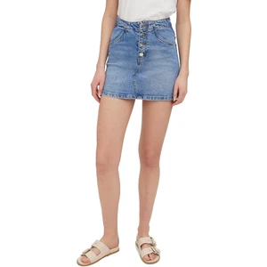 Vero Moda Dámská sukně VMBRENDA 10265281 Light Blue Denim XS