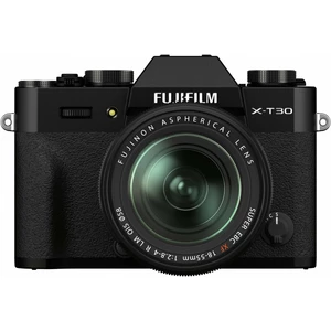 Fujifilm X-T30 II + Fujinon XF18-55 mm Fekete