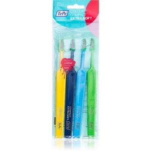 TePe Colour Compact zubné kefky extra soft 4 ks 4 ks