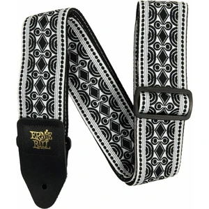 Ernie Ball Beatnik Black Jacquard Strap (NEW 01-2022)