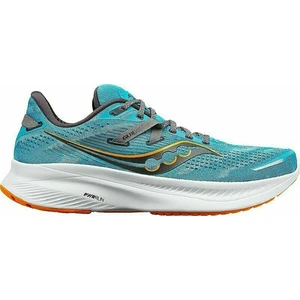 Saucony Guide 16 Mens Shoes Agave/Marigold 41 Silniční běžecká obuv