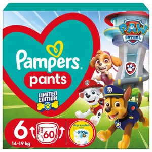 Pampers Pants Paw patrol 6 60ks (14-19kg)