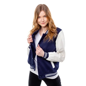 Women's Baseball Jacket GLANO - Dark Blue