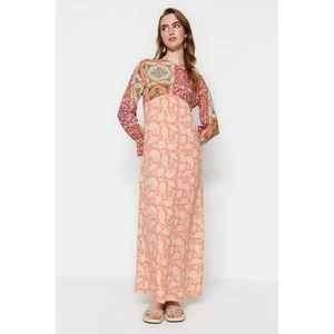 Trendyol Tile Ethnic Patterned Woven Dress