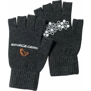 Savage Gear Rękawiczki Knitted Half Finger Glove M