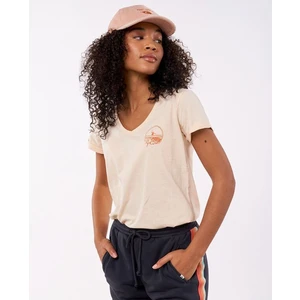 Tričko Rip Curl RE ENTRY V NECK  Light Peach