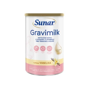 SUNAR Gravimilk s príchuťou vanilka 450g