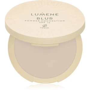 Lumene Blur kompaktní pudr a make-up 2 v 1 SPF 15 odstín No. 3 10 g