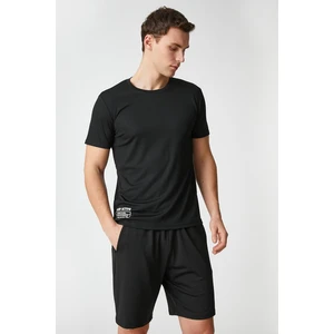 Koton Boys' Black T-Shirt