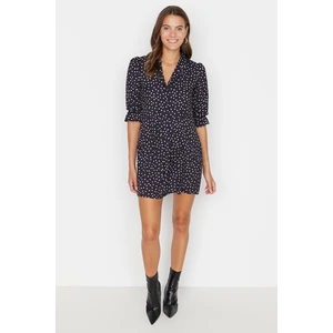 Trendyol Black Polka Dot Dress