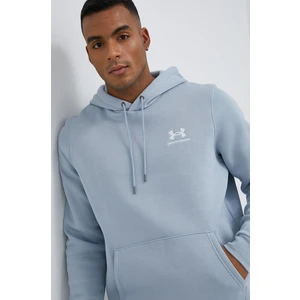 Under Armour UA Essential Fleece Hoodie Mikina Modrá