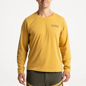 Adventer & fishing Maglietta Long Sleeve Shirt Sand S