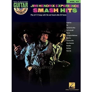 The Jimi Hendrix Experience Smash Hits Guitar Spartito