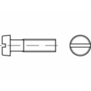 Šrouby s válcovou hlavou TOOLCRAFT TO-5358648, N/A, M1.6, 10 mm, nerezová ocel, 100 ks