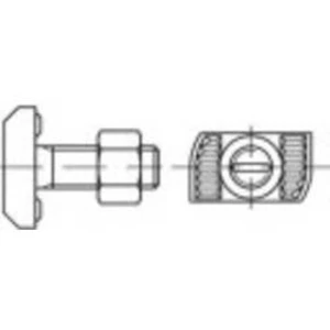 Šroub s T hlavou 889418200160100, N/A, M16, 100 mm, 25 ks