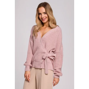 Made Of Emotion Woman's Cardigan M598 Powder