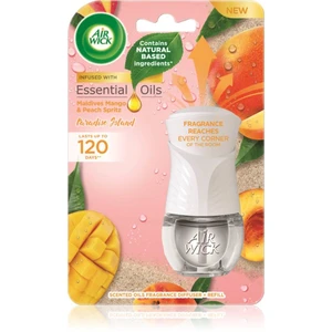 Air Wick Paradise Island Maldives Mango & Peach Spritz elektrický osvěžovač vzduchu s náplní 19 ml