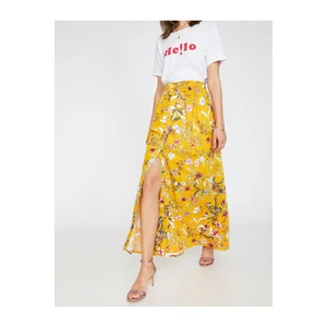Koton Skirt - Yellow - Maxi