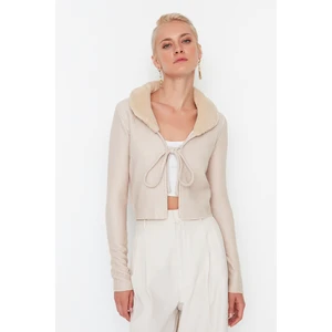 Trendyol Cardigan - Beige - Regular fit