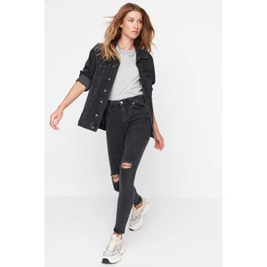 Női farmernadrág Trendyol High Waist