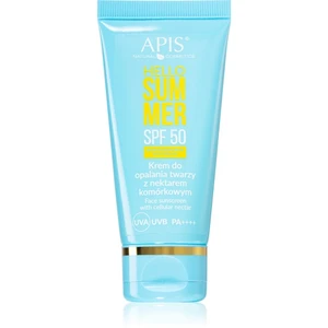 Apis Natural Cosmetics Hello Summer opalovací krém na obličej SPF 50 50 ml