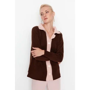 Trendyol Cardigan - Brown - Regular fit