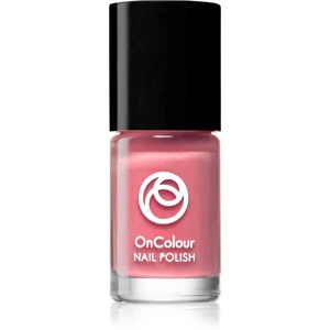 Oriflame OnColour lak na nechty odtieň Pink Litchi 5 ml