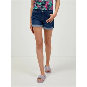 Dark Blue Denim Shorts ORSAY - Women