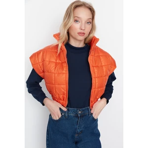 Trendyol Vest - Orange - Puffer
