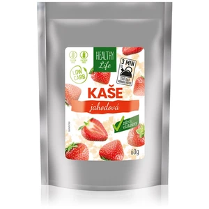 MKM pack Low carb kaše se sladidlem 60 g Jahodová se sladidlem 60 g