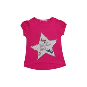 T-shirt with purple star