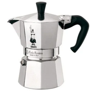 Kaffeebereiter Bialetti „Moka Express 6-cup Silver“