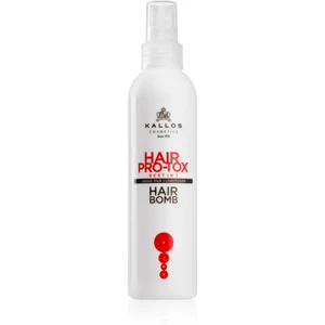 Kallos Hair Pro-Tox Hair Bomb bezoplachový kondicionér ve spreji pro výživu a hydrataci 200 ml