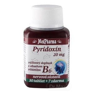 MedPharma PYRIDOXÍN 20 mg (vitamín B6)