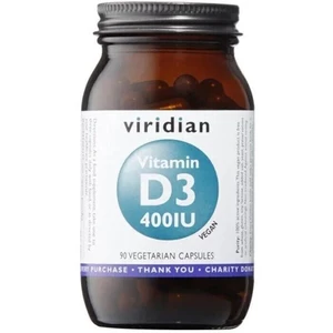 Viridian Vitamín D3 400 IU 90 kapsúl