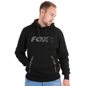 Fox Fishing Horgászpulóver Black/Camo Hoody S