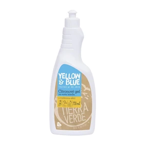 Tierra Verde Citronový gelový čistič na úklid koupelen (skvěle rozpouští vodní kámen) 750 ml