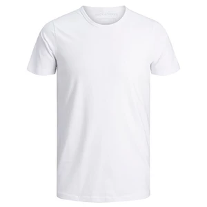 Jack&Jones Pánske tričko JJEBASIC O-NECK TEE 12058529 OPTICAL WHITE M