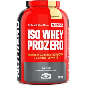 Nutrend ISO Whey ProZero 2250 g variant: pudingová vanilka