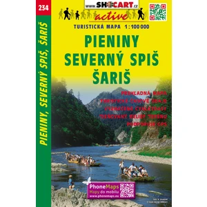 Pieniny, Severný Spiš, Šariš 1:100