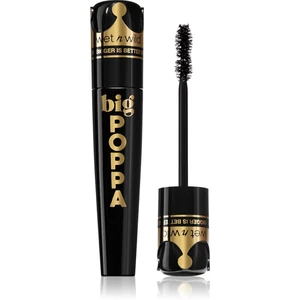 Wet n Wild Big Poppa řasenka pro extrémní objem a intenzivní černou barvu odstín Blackest Black 10 ml