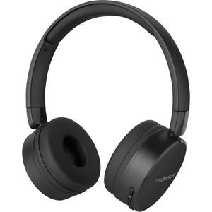 Bluetooth®, kabelová Hi-Fi sluchátka On Ear Thomson WHP6011BT 00132518, černá