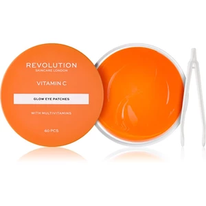 Revolution Skincare Vitamin C With Multivitamins hydrogelová maska na oční okolí pro rozjasnění a hydrataci 60 ks