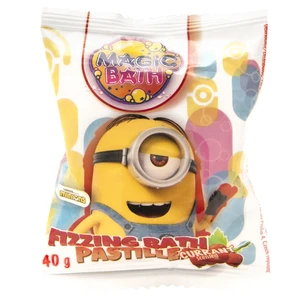 Minions Bath Fizzing Pastile šumivá koule do koupele 40 g