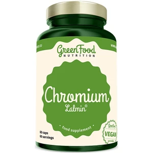 GREENFOOD NUTRITION Chrom lalmin 60 kapslí